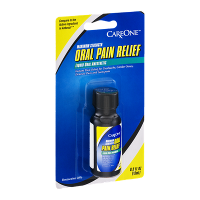 CareOne Oral Pain Relief Maximum Strength