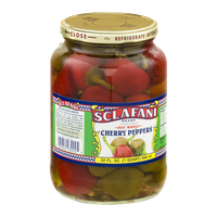 Sclafani Whole Cherry Peppers Hot
