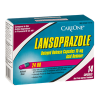 CareOne Lansoprazole Acid Reducer 24 HR Capsules - 14 CT