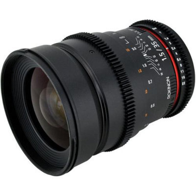 Rokinon 35mm T/1.5 Cine MF Wide Angle Lens (for Video DSLR Nikon Cameras)