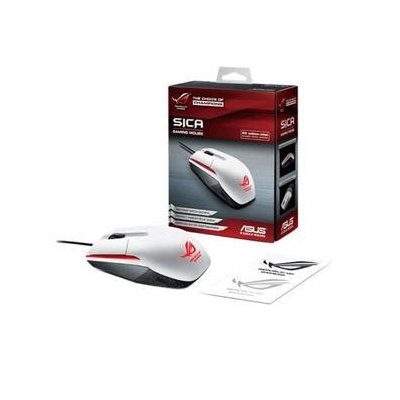 ASUS ROG SICA WHITE WIREDUSB2.0 1000MHZ W8.1 500DPI