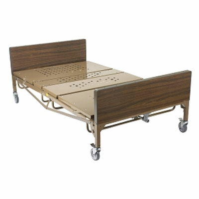 Drive Medical Full Electric Heavy Duty Bariatric Hospital Bed with T Rails, 750 pound limit, 1 ea