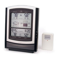 Chaney Instruments Big Screen Wireless Weather Station with Temperature, Humidity, Barometer, Clock and Calendar
