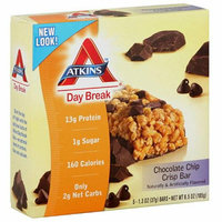 Atkins Day Break Bar Chocolate Chip Crisp 5 Bars