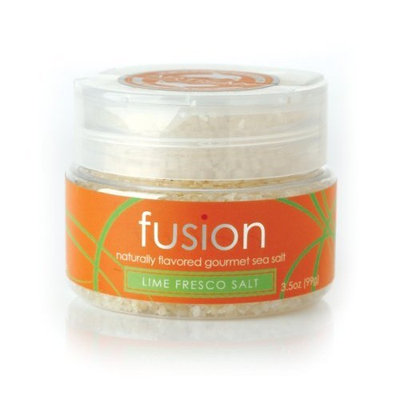 Saltworks Fusion Lime Fresco Sea Salt, 3.5 Ounce Jar