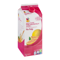 Ahold 100% Pure Pink Grapefruit Juice Not from Concentrate No Pulp
