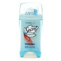 Secret Flawless Antiperspirant/Deodorant, Invisible Solid, Completely Clean, 2.6 oz.