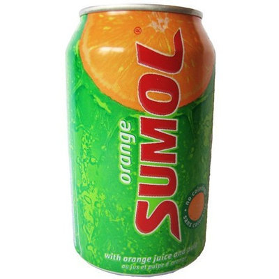 Sumol Laranja Orange Soda Portugal 12 oz. Cans 24 pack