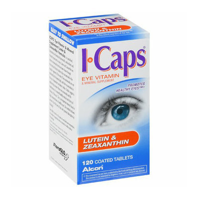 ALCON ICAPS Lutein & Zeaxanthin Eye Vitamin Supplement - 120 tablets