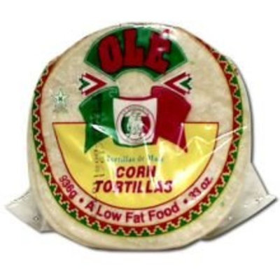 OLE White Corn Tortillas 36Ct, 27 Oz -- 12 Per Case.