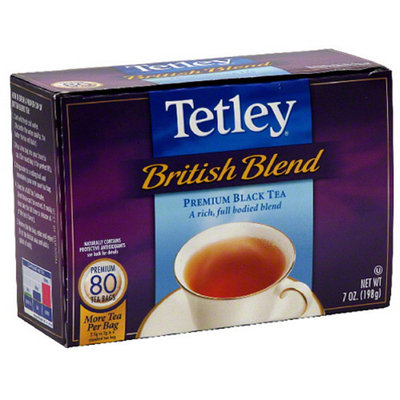 Tetley USA Tetley Premium Black Tea British Blend Tea Bags 80-ct.