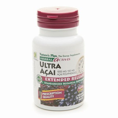 Nature's Plus Ultra Acai 1200 mg / 120 mg Polyphenols Extended Release