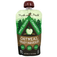 Munk Pack Oatmeal Fruit Squeeze Apple Quinoa Cinnamon 4.2 Issues - Vegan