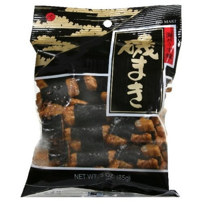 JFC Iso Maki Rice Crackers, 3-Ounce (Pack of 6)