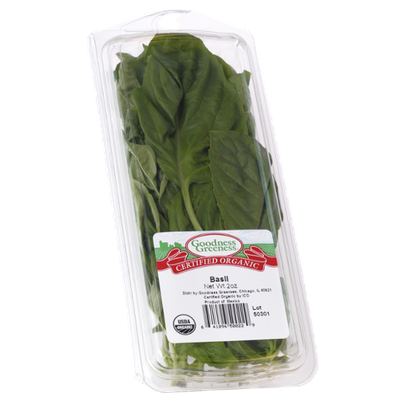 Goodness Greeness Basil Herbs - Organic
