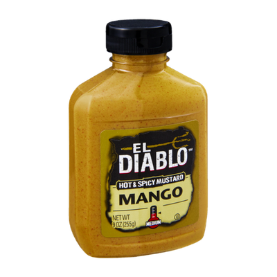 El Diablo Mango Medium Hot & Spicy Mustard