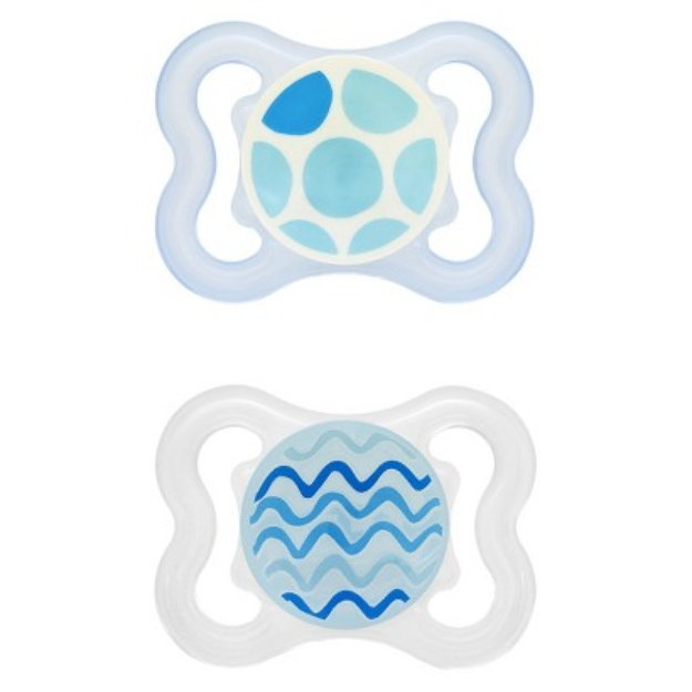 Mam Pacifier Mini Air for 0-6 Months (2 Pack)
