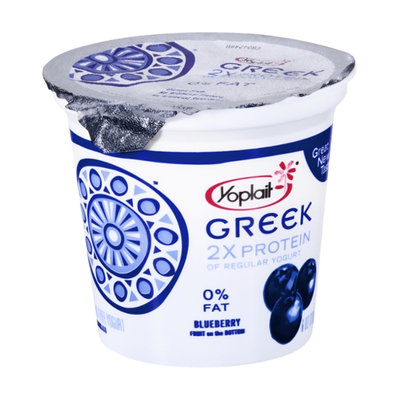 Yoplait® Greek Blueberry Fruit On The Bottom Fat Free Yogurt