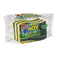 Chore Boy Heavy Duty Two-Sided Scrubber Sponge - 3 CT