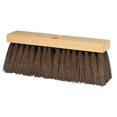 TOUGH GUY 3A325 Push Broom, Brown PP, Street Sweep