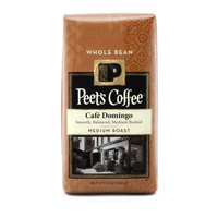 Peet's Coffee & Tea Peet's Whole Bean Coffee, Cafe Domingo, 12-Ounce (Pack of 2)