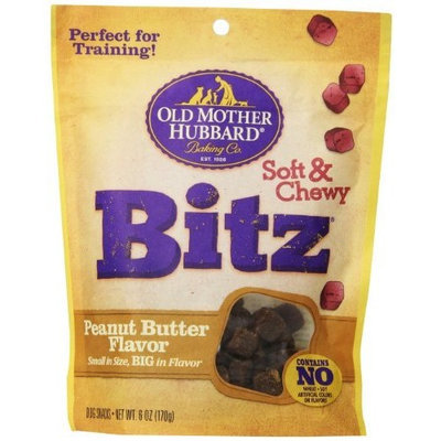 Old Mother Hubbard Mother Hubbard Bitz Soft & Chewy Natural Soft Dog Training Treats, 6-Ounce Bag