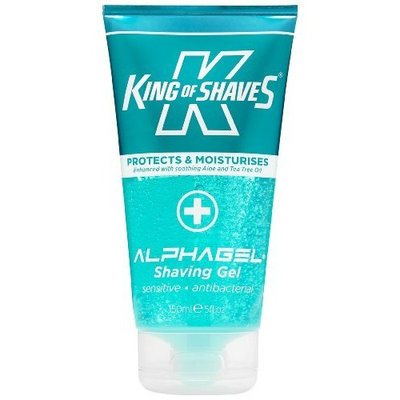King of Shaves Alphagel Anti Bacterial Shave Gel 5 Oz