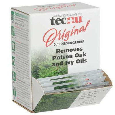 TECNU FG10091 Skin Cleanser, Packet,0.5 oz, PK50