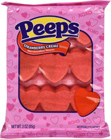 PEEPS® Strawberry Creme Marshmallow Hearts