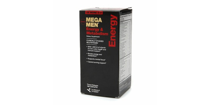 GNC Men's Mega Men Energy & Metabolism Multivitamin Reviews 2019