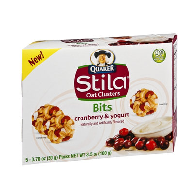 Quaker® Stila Oat Clusters Cranberry & Yogurt Bits