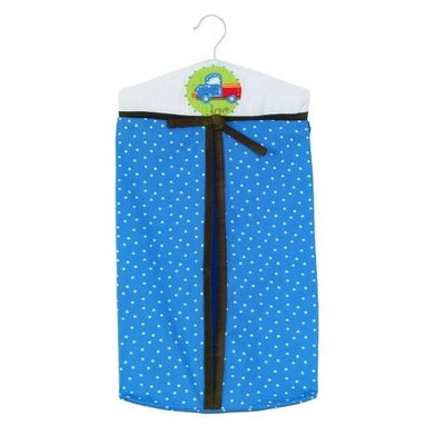 Sumersault Tiny Trips Diaper Stacker, Blues