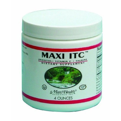 Maxi ITC Powder-Inositol,Vitamin C,Taurine 4-Ounce.Bottle
