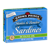 Crown Prince Skinless & Boneless Sardines In Olive Oil