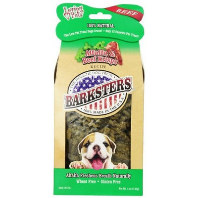 Loving Pets Barksters Alfalfa and Beef Krisps, Dog Treat, 5-Ounce