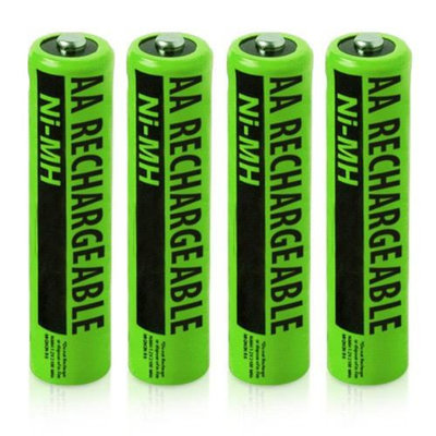 VTech Replacement Battery (4-Pack) NiMh AA Batteries 4-Pack for Vtech Phones