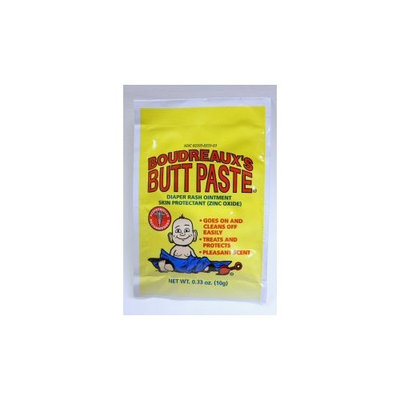 Boudreaux's Boudreaux #39;s Butt Paste, Diaper Rash Ointment, Foil Packet .33 oz (10 g) (box of 50)