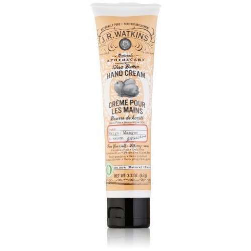 Jr Watkins J.R. Watkins Hand Cream, Mango, 3.3-Ounce Tube