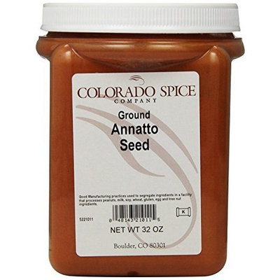 Colorado Spice Annatto Seed, Ground, 32-Ounce Jars (Pack of 2)