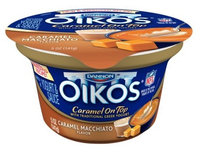 DANNON® OIKOS® Caramel On Top with TRADITIONAL GREEK YOGURT CARAMEL MACCHIATO FLAVOR