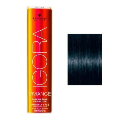 Schwarzkopf Igora Viviance Tone On Tone Coloration - 1-1 Blue Black