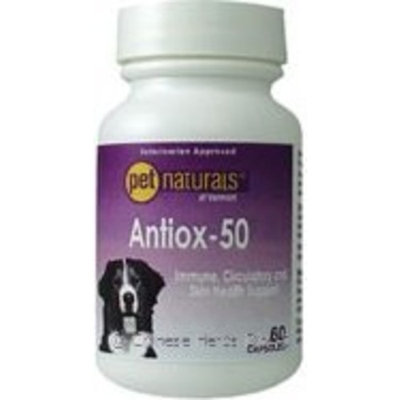 Pet Naturals of Vermont Antiox-50 For Dogs 60 Capsules