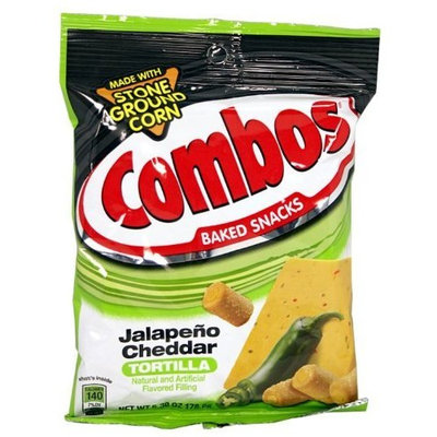 Combos Jalapeno Cheddar Tortilla, 6.3 oz. (Pack of 12)