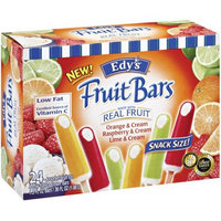 Edy's Orange & Cream/Raspberry & Cream/Lime & Cream Fruit Bars