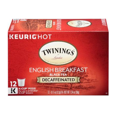 TWININGS® OF London Decaffeinated English Breakfast K-Cup® Pods