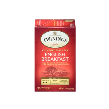 TWININGS® OF London English Breakfast Tea Bags
