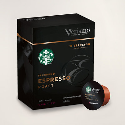 STARBUCKS® Espresso Roast Rich & Caramelly Verismo® Pods