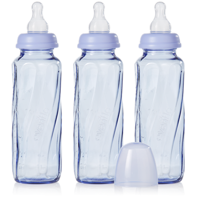 evenflo Vented + Tinted Glass Bottle