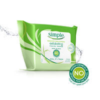 Simple Exfoliating Facial Wipes