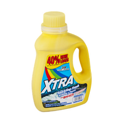 Xtra™ Sparkling Fresh with Alternative Bleach Liquid Laundry Detergent